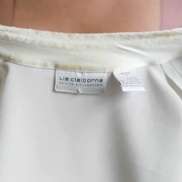 Vintage Sleek Button up Blouse (Liz Claiborne) - Picture 7 of 8